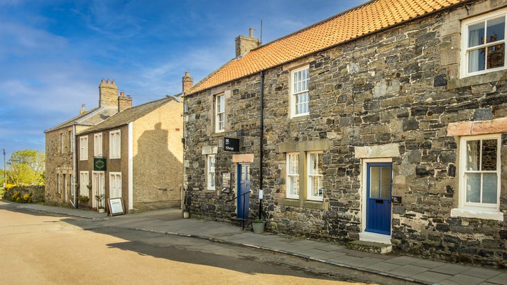 Glen House, on Holy Island’s main street, Northumberland